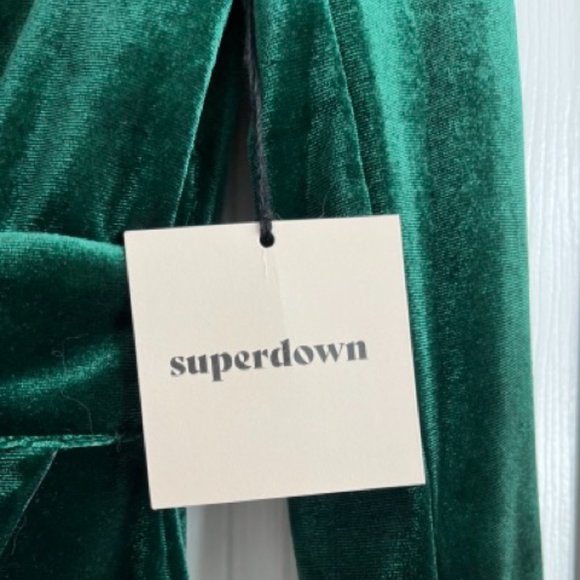 CRISTA WRAP DRESS IN GREEN - Picture 7 of 10